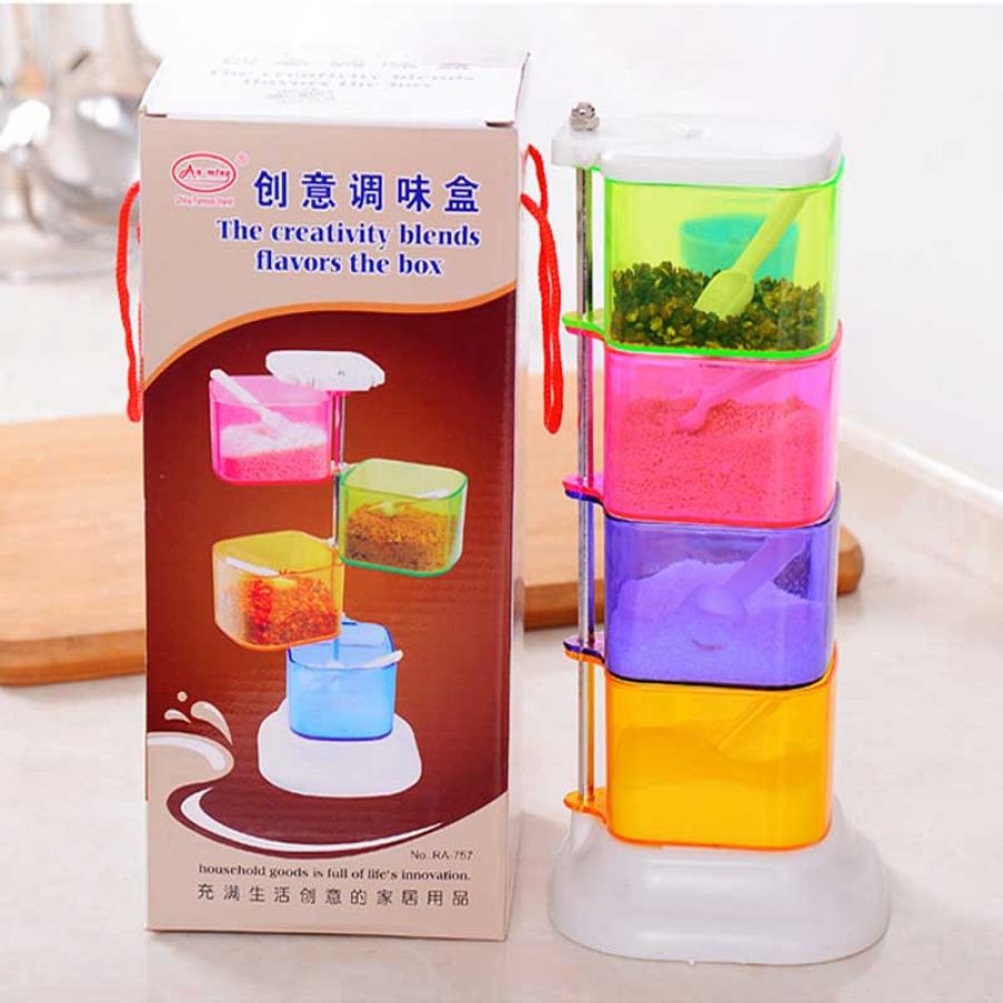 360 Degree Rotating Spice Rack